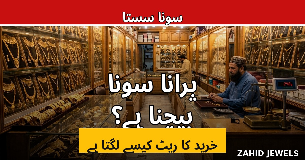 پرانا سونا بیچنا ہے؟ دکاندار خرید کا ریٹ کیسے لگاتا ہے؟