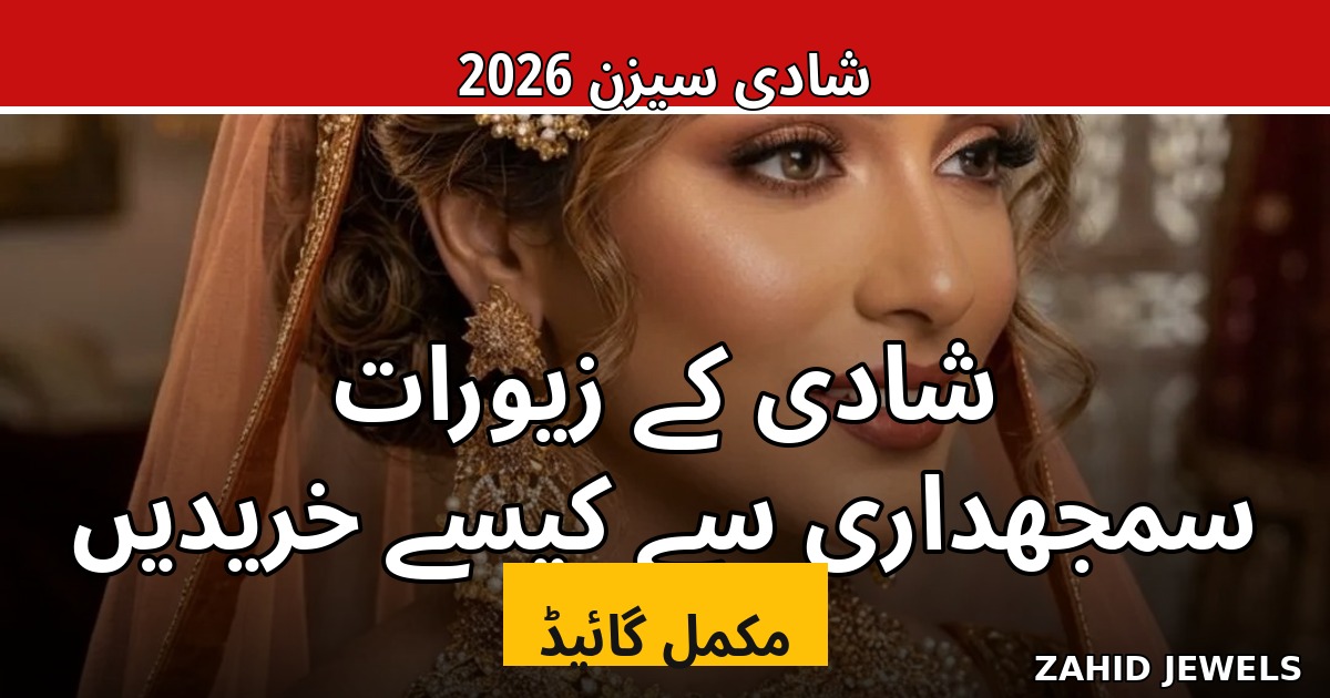 شادی کے لیے سونے کے زیورات خریدنے کی مکمل گائیڈ